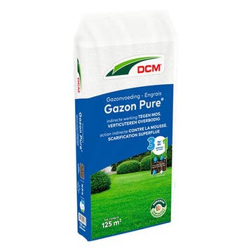 Gazonvoeding | DCM | Pure | 10 kg (125 m²), Verzenden, Nieuw