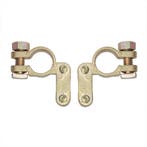 ProPlus Accupoolklem set - messing en staal - Ø 16-17 mm..., Ophalen of Verzenden, Nieuw