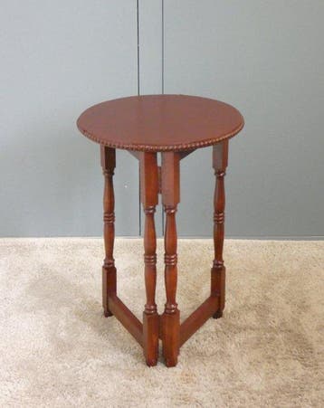 Bijzettafel - Plantentafel - Hout - Inklapbaar