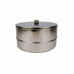 Rookkanaal RVS, Deksel/condensafvoer,  Ø350-400, Huis en Inrichting, Kachels, Ophalen of Verzenden, Nieuw