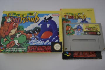 Super Mario World 2 - Yoshis Island (SNES FAH CIB), 1 speler, Verzenden, Zo goed als nieuw