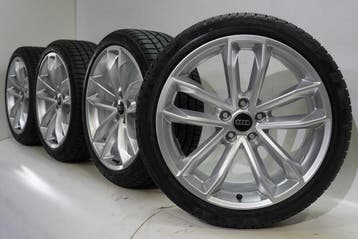 Audi A5 S5 B9 19 inch velgen Continental Winterbanden Origin, Auto-onderdelen, Banden en Velgen, 19 inch, Gebruikt, Velg(en), Winterbanden