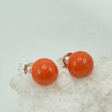 Koraal - Zilver, Zonder reservering - Oorbellen - CORALLO