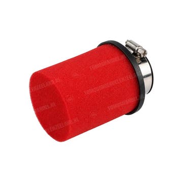 Powerfilter luchtfilter schuim 28mm / 35mm recht rood rac..., Ophalen of Verzenden, Nieuw, Supertec