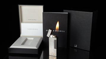 Dunill - Rare Model Pattern Rollagas Lighter - Zonder, Nieuw