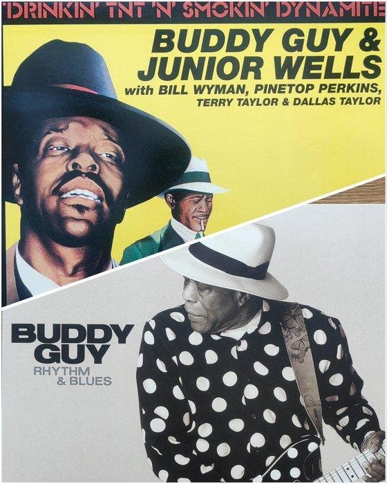 Buddy Guy, Junior Wells - Drinkin TNT N Smokin Dynamite, Cd's en Dvd's, Vinyl Singles