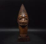Tête de commemorative - sculptuur - yoruba/ beni edo - Benin, Antiek en Kunst, Kunst | Niet-Westerse kunst