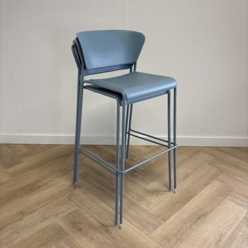 barkruk Scab Lisa - blauw, Ophalen of Verzenden, Gebruikt