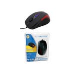 Esperanza EM102R USB optische muis 1000dpi, Ophalen of Verzenden, Nieuw, Bedraad, Esperanza
