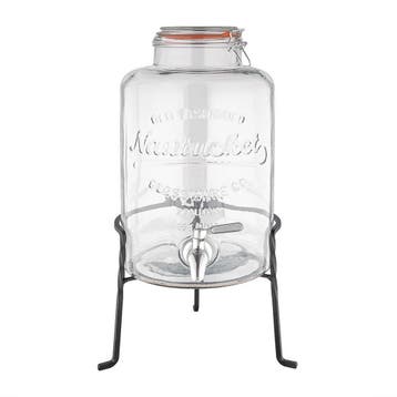 Olympia Nantucket vintage drankdispenser met standaard 8,5L, Verzenden