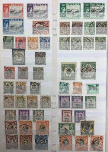 Britse Gemenebest 1865/1971 - Britse Gemenebest in Afrika,, Gestempeld