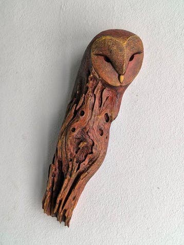 Federico Alibrio - Ancient Resonance - Wood Barn Owl