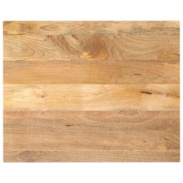 Tafelblad Massief Mangohout 100x80cm | Retourdeal 52% Kor..., 100 tot 150 cm, Zo goed als nieuw, Tafelblad, Industrieel