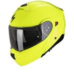 Scorpion Exo-930 Evo Solid Fluo Geel Systeemhelm, Motoren, Systeemhelm, XXL, Nieuw met kaartje, Overige merken