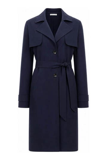 Claudia Strater Jas in maat 40 Blauw, Kleding | Dames, Jassen | Winter, Claudia Strater, Verzenden, Gedragen, Blauw