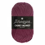 Scheepjes Chunky Monkey 100g - 1828 Grape, Hobby en Vrije tijd, Breien en Haken, Verzenden, Nieuw
