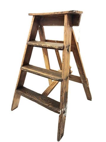 Trapje - Hout - 1950/60