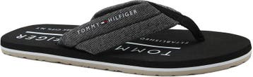 Tommy Hilfiger Flip Flops Chambray Zwart maat 42 Heren, Verzenden, Nieuw, Tommy Hilfiger