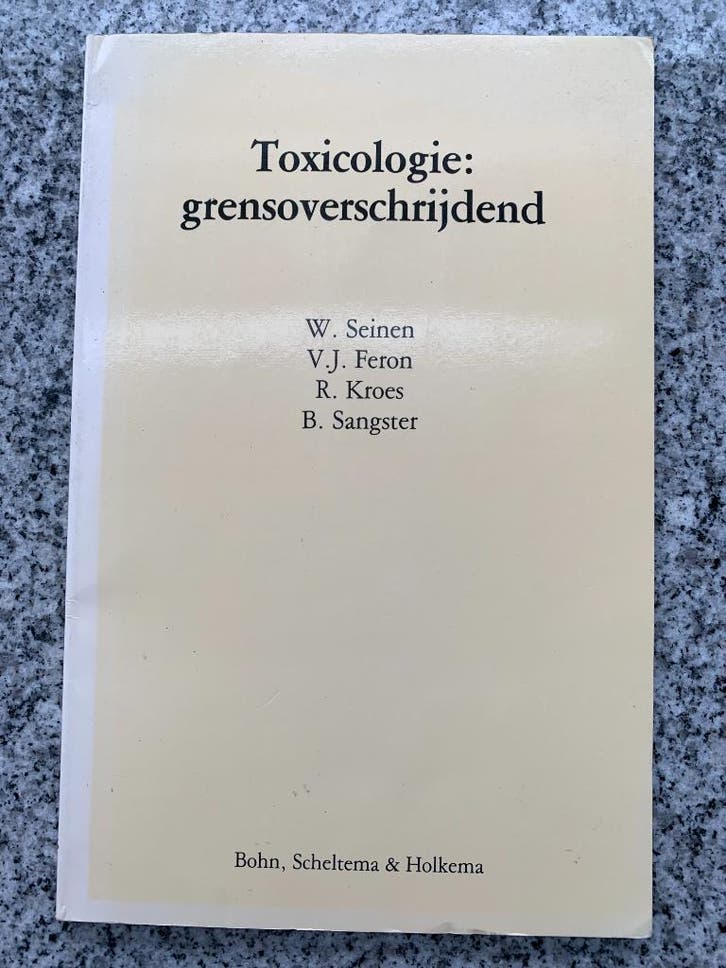 Toxicologie:grensoverschrijdend, Boeken, Wetenschap, Overige wetenschappen, Gelezen, Verzenden