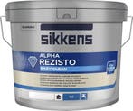 Sikkens Alpha Rezisto Easy Clean RAL 9016 | Verkeerswit 5L, Verzenden, Wit, Nieuw, Verf