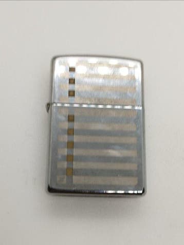 Zippo - Zippo Jewelry de metal cromado pulido con un grabado, Nieuw