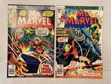 Ms Marvel (1977) # 4 & 5! High Grade! - No Reserve Price!, Nieuw