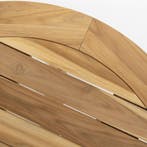 Prado dining tuintafel 130x75 cm rond teak terre Taste 4SO, Ophalen of Verzenden, Nieuw