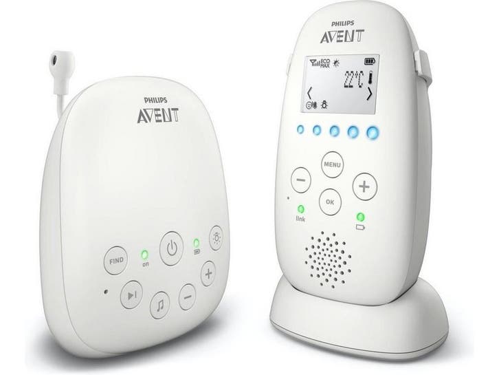 Philips Avent SCD723/26 - DECT Babyfoon - Temperatuursensor, Kinderen en Baby's, Babyfoons, Nieuw, Verzenden