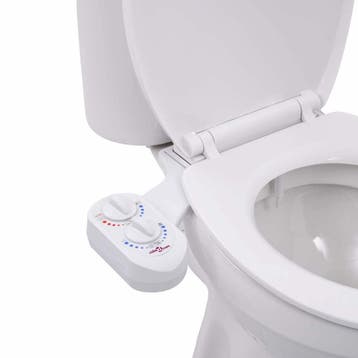 vidaXL Bidetaansluiting voor toiletbril warm/koud water, Verzenden, Nieuw