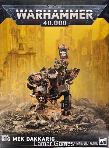 Orks Big Mek Dakkarig (Warhammer nieuw), Hobby en Vrije tijd, Ophalen of Verzenden, Nieuw