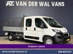 Peugeot Boxer | 2.0 BlueHDI 130pk Pick up Dubbel Cabine Open, Auto's, Bestelauto's, Gebruikt, Euro 6, Wit, Dealer onderhouden