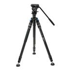 Sirui SVS60+S3 ONE-Step Carbon Fiber Height Adjustment Video, Nieuw, 150 tot 175 cm, Met balhoofd, Ophalen of Verzenden