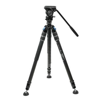 Sirui SVS60+S3 ONE-Step Carbon Fiber Height Adjustment Video, Nieuw, 150 tot 175 cm, Met balhoofd, Ophalen of Verzenden