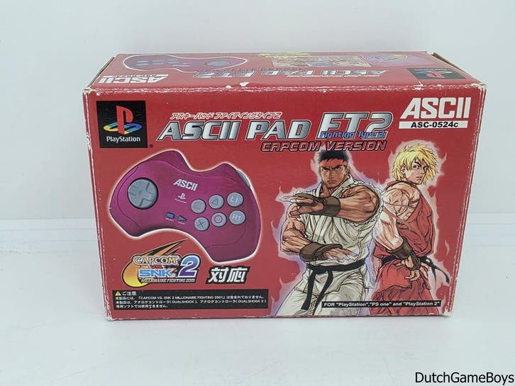 Playstation 1 / PS1 - ASCII Pad - FT2 Capcom Version, Spelcomputers en Games, Spelcomputers | Sega, Gebruikt, Verzenden