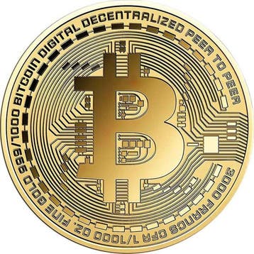Tsjaad. 3000 Francs Bitcoin, 1/1000 Oz (.999) mit CoA und