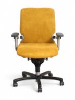 Haworth Comforto 77 bureaustoel, geel, Huis en Inrichting, Bureaustoelen, Ophalen of Verzenden, Ergonomisch, Nieuw