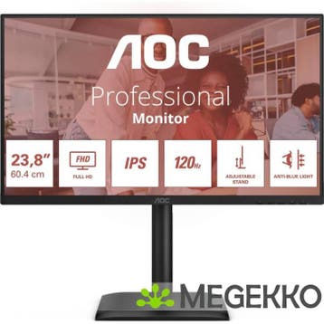 AOC Professional 24E4U 24  Full HD 120Hz IPS Monitor, Computers en Software, Monitoren, Verzenden, Nieuw, AOC