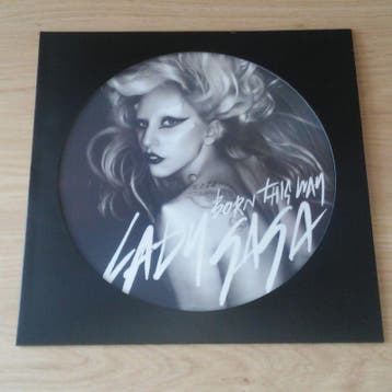 LP Picture Disc Hoes (zwart) - per 10 stuks, Nieuw in verpakking