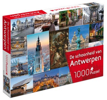 De schoonheid van Antwerpen 1000 stukjes (Puzzels), Ophalen of Verzenden, Nieuw, Overige typen