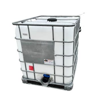 IBC refurbished IBC006 staal 1000L - Transparant, Gebruikt