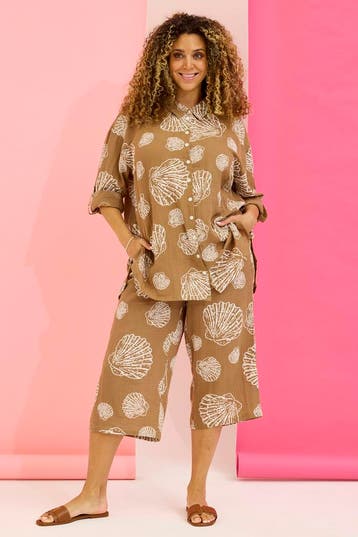 Zhenzi blouse schelp print Maat:, Verzenden, Nieuw, Overige kleuren