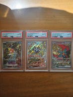 Pokémon - 3 Graded card - PSA 10 - Scarlet & Violet, Nieuw