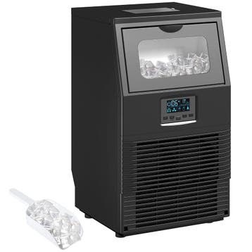 Commerciële 30 Kg/24H Vrijstaande IJsblokjesmachine Met 4 Kg, Verzenden, Nieuw
