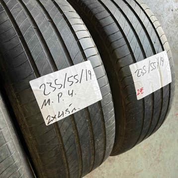 2 x Michelin Primacy 4 235-55-19 Zomerbanden 4,5mm, Auto-onderdelen, Banden en Velgen, 19 inch, Gebruikt, Ophalen of Verzenden