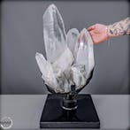 Natuurlijke lemurische kwartscluster uit Brazilië – zeldzaam, Verzamelen, Mineralen en Fossielen