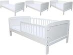Peuter Bed Wit | Massief Hout | Nu met Korting!, Kinderen en Baby's, Kinderkamer | Bedden, Nieuw, 70 tot 85 cm, Ophalen of Verzenden