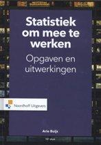 Statistiek om mee te werken opgaven en, 9789001878092, Verzenden, Zo goed als nieuw, HBO