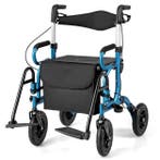 2dekans | Coast 2-in-1 Rollator - Rolstoel - Pneumatische, Ophalen of Verzenden, Zo goed als nieuw