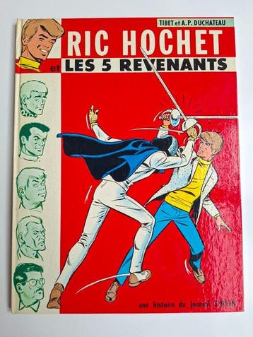 Ric Hochet T10 - Ric Hochet et les 5 revenants - C - 1 Album, Nieuw
