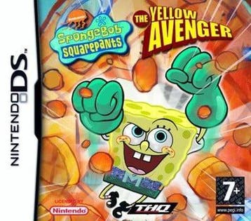 SpongeBob SquarePants - The Yellow Avenger (German), Spelcomputers en Games, Games | Nintendo DS, Ophalen of Verzenden, Zo goed als nieuw